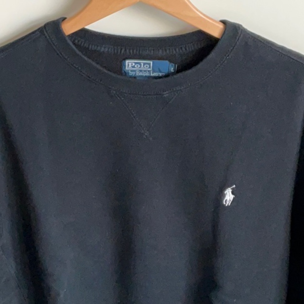 Polo by Ralph Lauren Men's Black Sweater